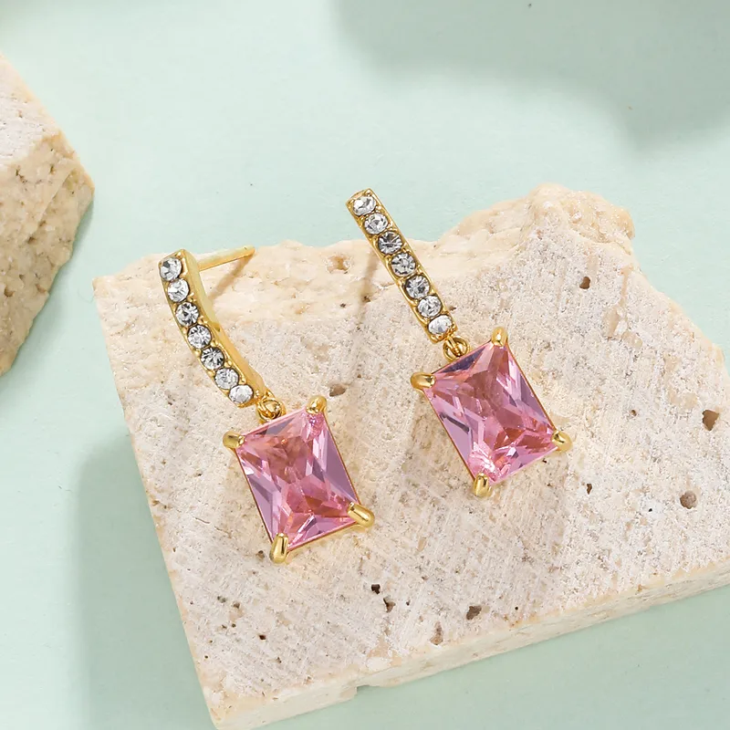 Blush Cascade Earrings