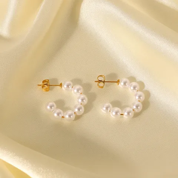 Pearluxe Hoops