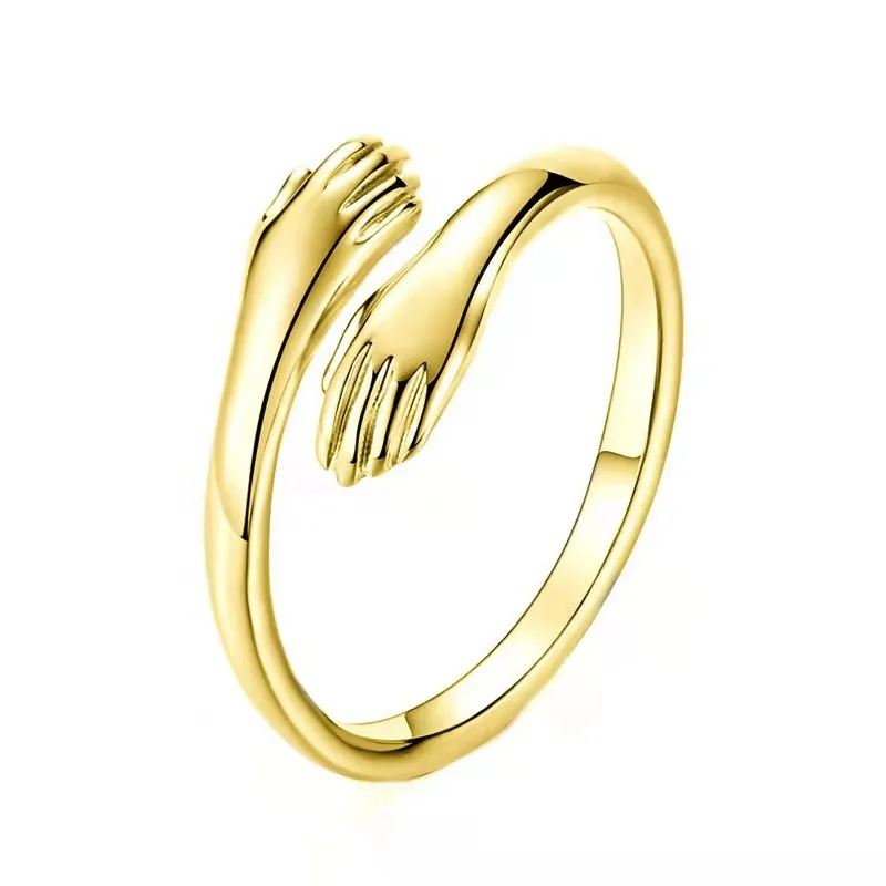 Embrace of Gold Ring