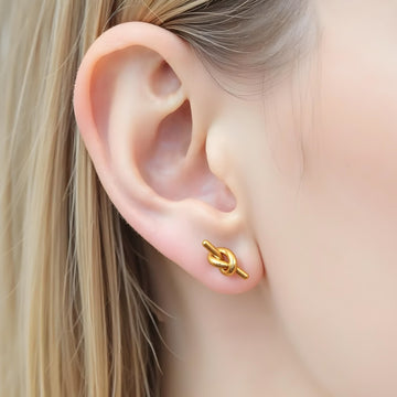 Knotty Twist Earrings