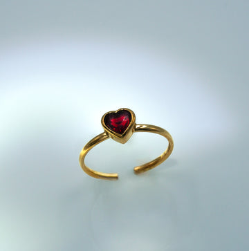 Heart of Gold Ring