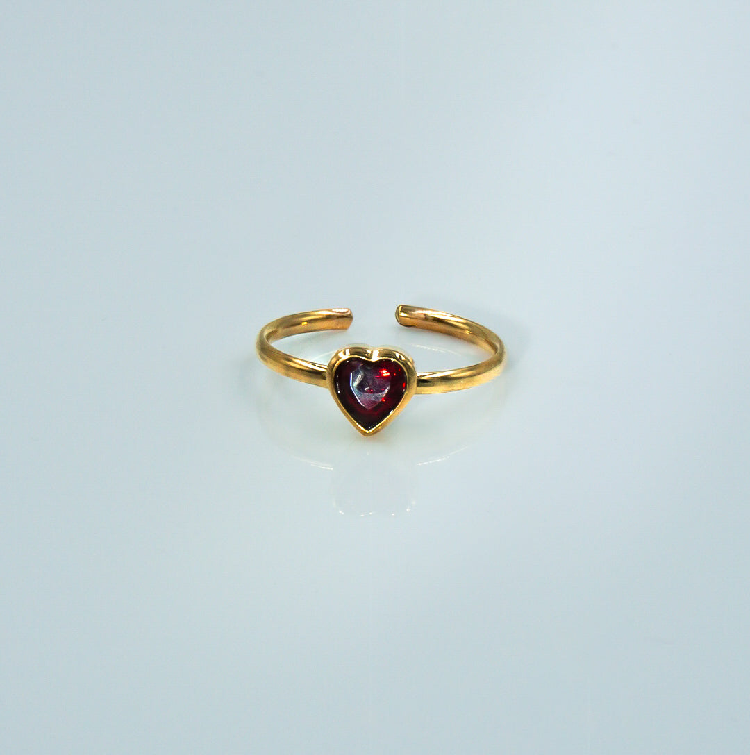 Heart of Gold Ring