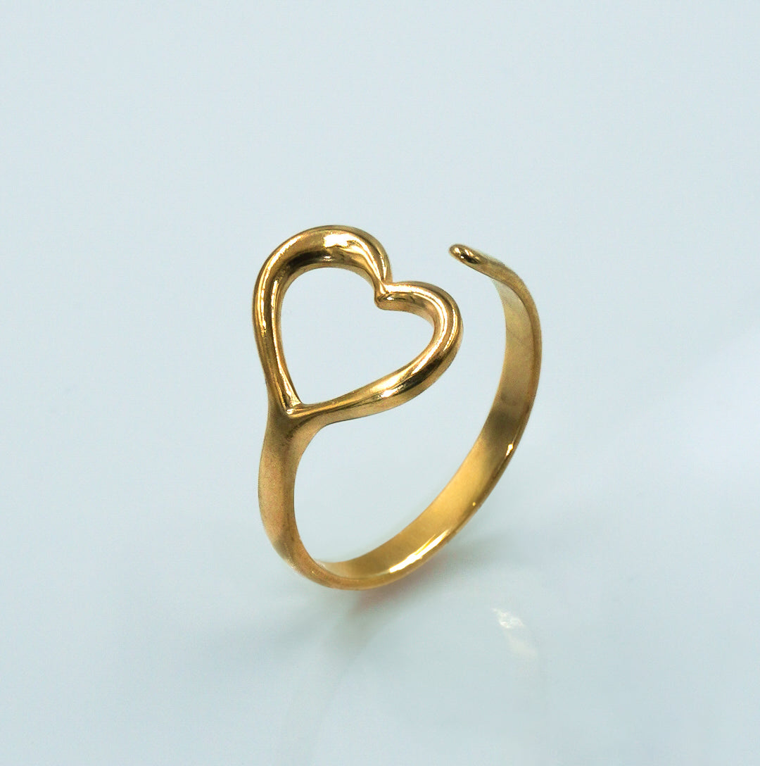 Heart of Gold Ring