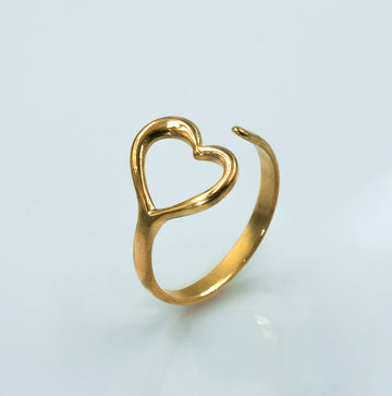 Heart of Gold Ring