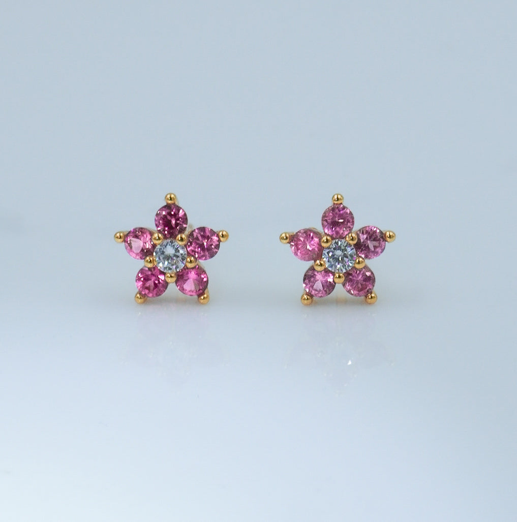 Floral Gems Earrings