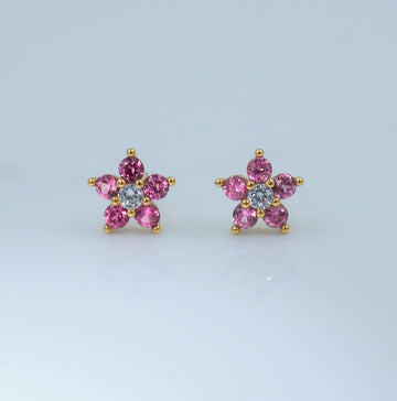 Floral Gems Earrings