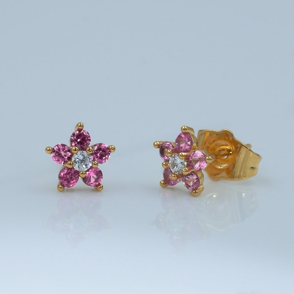 Floral Gems Earrings