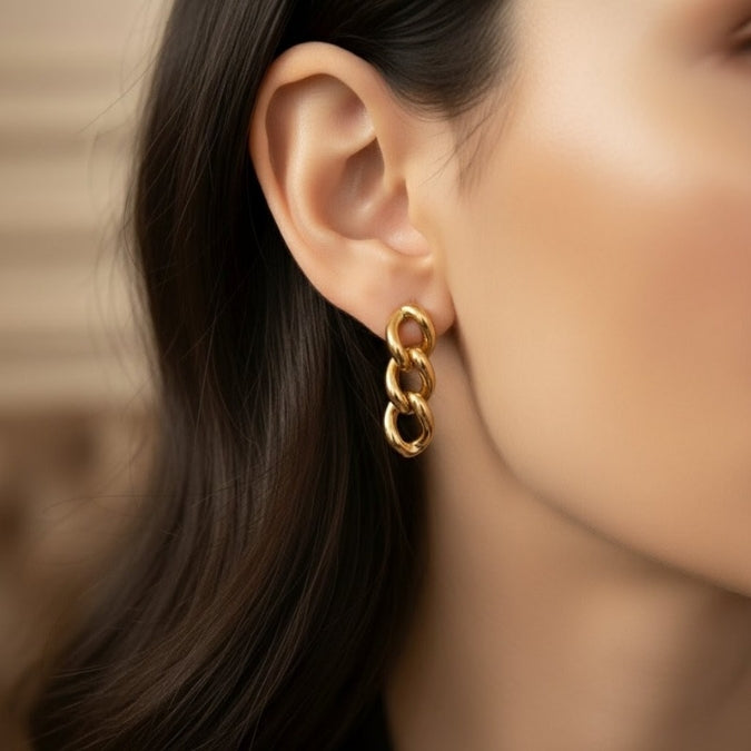 Luxe Linkage Earrings