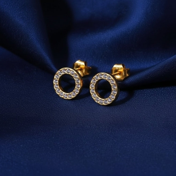 Gleam Circle Studs