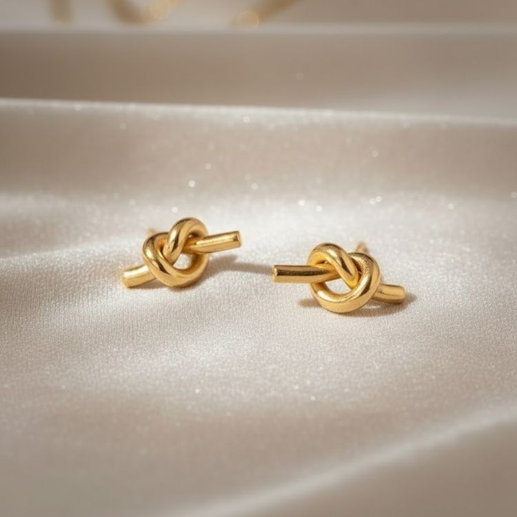 Knotty Twist Earrings